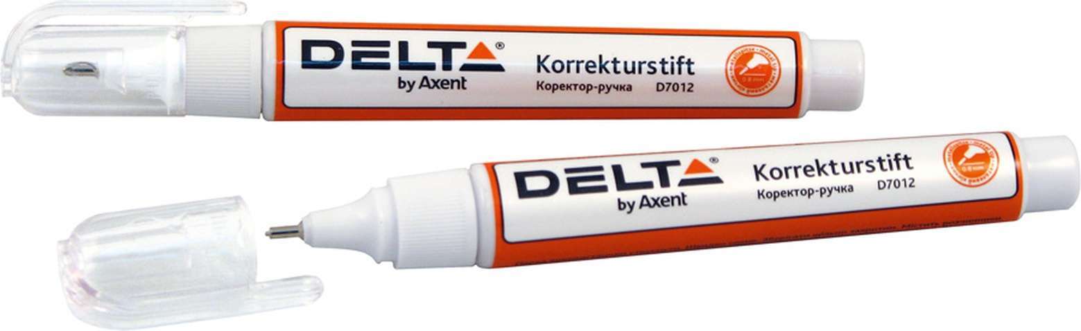 Коректор Delta by Axent pen 8ml (display) (D7012)