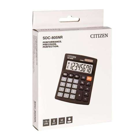 Калькулятор Citizen SDC-805NR