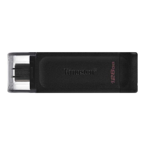 Флешка USB3.2 128GB Type-C Kingston DataTraveler 70 Black (DT70/128GB)