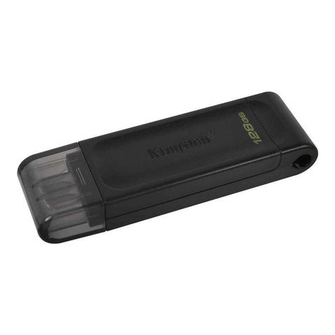 Флешка USB3.2 128GB Type-C Kingston DataTraveler 70 Black (DT70/128GB)