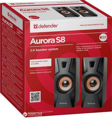 Акустична система Defender Aurora S8 Black (65408)