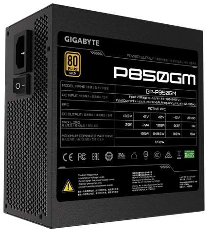 Блок живлення Gigabyte P850GM 850W