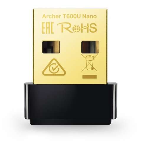Безпровідний Wi-Fi адаптер TP-Link Archer T600U (AC600, mini)