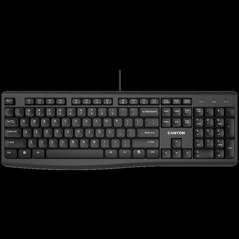 Клавіатура  Canyon CNE-CKEY5-RU Black USB