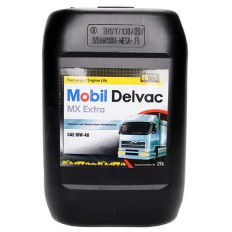 Моторне мастило  MOBIL DELVAC MX EXTRA 10W40 20л (MB 10W40 D MX E 20L)