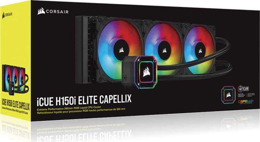 Система водяного охолодження Corsair iCUE H115i Elite Capellix RGB (CW-9060048-WW), Intel: 2066/2011/