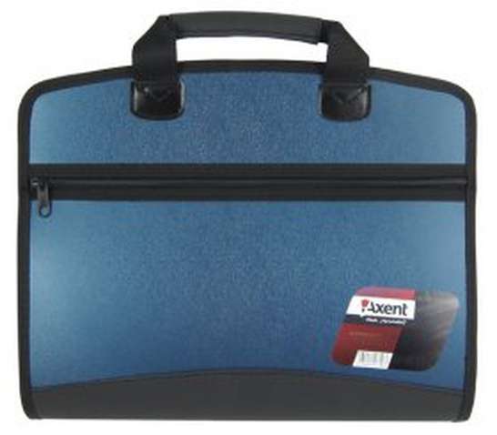 Папка - портфель  Axent А4, 4 compartments, blue metallic (1621-12-А)