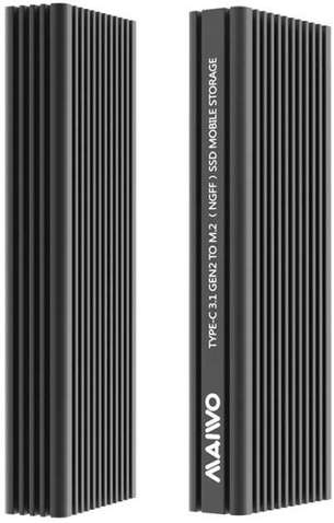 Зовнішня кишеня Maiwo для жорстких дисків M.2 SSD NVMe/SATA combo через USB3.1 GEN2 Type-C