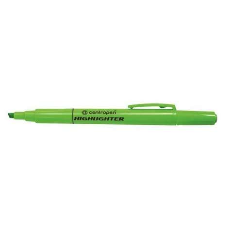 Маркер Centropen Fax 8722 1-4 мм, chisel tip, green (8722/04)