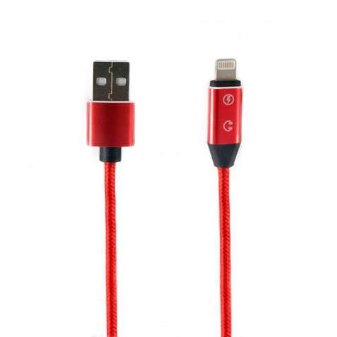 Кабель  Extradigital USB-Lightning, 1м Red (KBU1772)