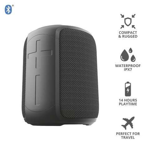 Акустична система Trust Caro Compact Bluetooth Speaker Black (23834)