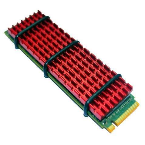 Радіатор  Gelid для Solutions SubZero M.2 SSD Kit Red (HS-M2-SSD-10-A-4)