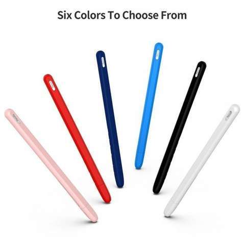 Чохол для стілуса  TPU Goojodoq Button Magnetic для стілуса Apple Pencil 2 Dark/Blue тех.пак (1005001784825742BD)