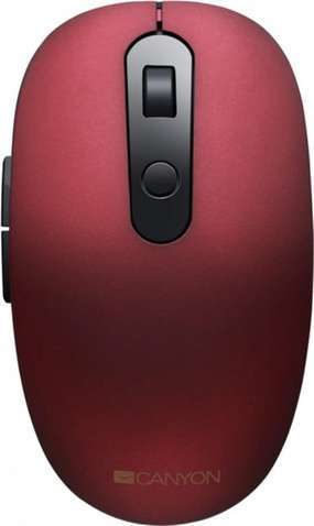 Мишка Bluetooth+Wireless Canyon CNS-CMSW09R Red USB