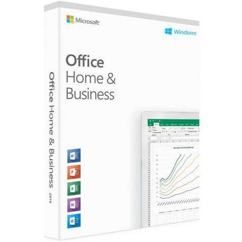 Офісний додаток  Microsoft Office 2019 Home and Business English Medialess P6 (T5D-03347)