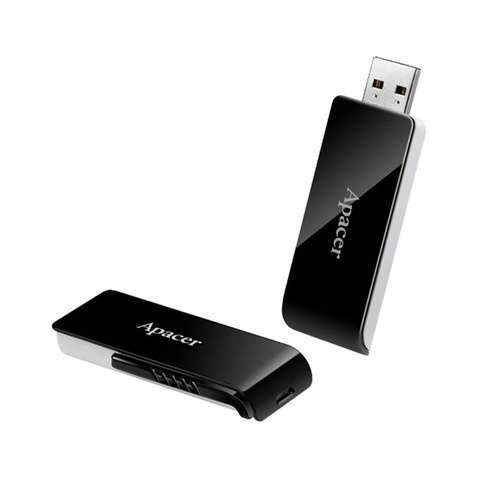Флешка 16GB Apacer AH350 Black (AP16GAH350B-1)