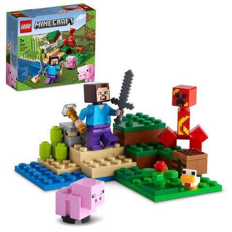 Конструктор   LEGO Minecraft Засідка Кріпера 21177 21177