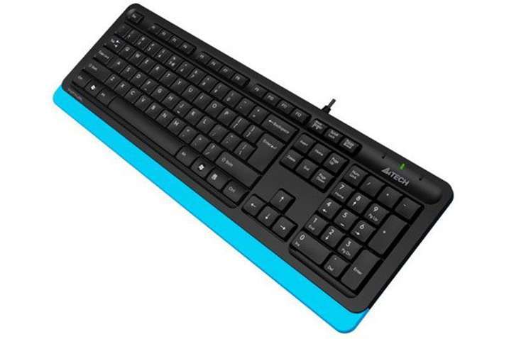 Клавіатура  A4Tech FK10 Ukr Blue USB