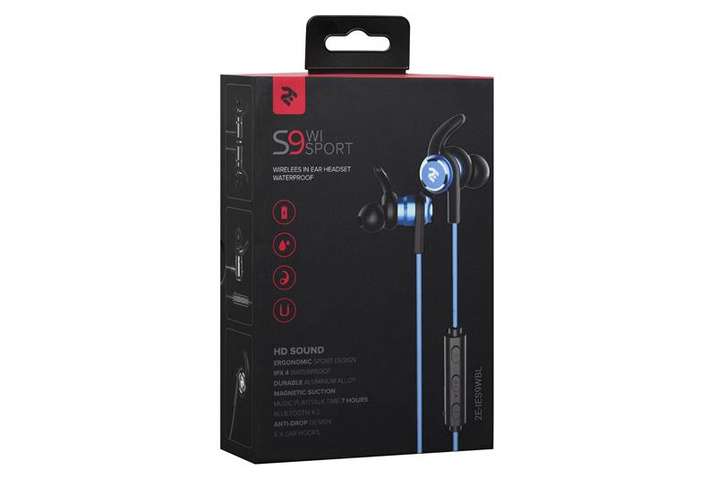 Навушники  2E S9 WiSport Wireless In Ear Headset Waterproof Blue 2E-IES9WBL