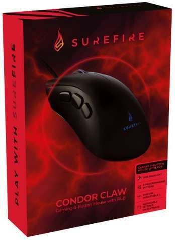 Мишка  SureFire Condor Claw Black USB (48816)