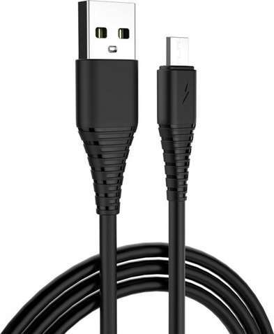 Зарядний пристрій Colorway 1USB Quick Charge 3.0 (18W) Black + Кабель micro USB 1м Black