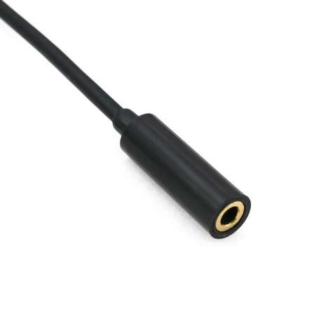 Аудіо-кабель Extradigital (KBA1646) 2x3.5 мм (M) - 3.5 мм (F), 1.5 м, Black