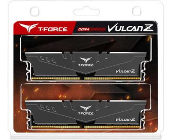 Оперативна пам'ять 16GB DDR4 PC4-25600 (3200MHz) Team Vulcan Z Grey (2x8GB) (HX432C16PB3K2/16)