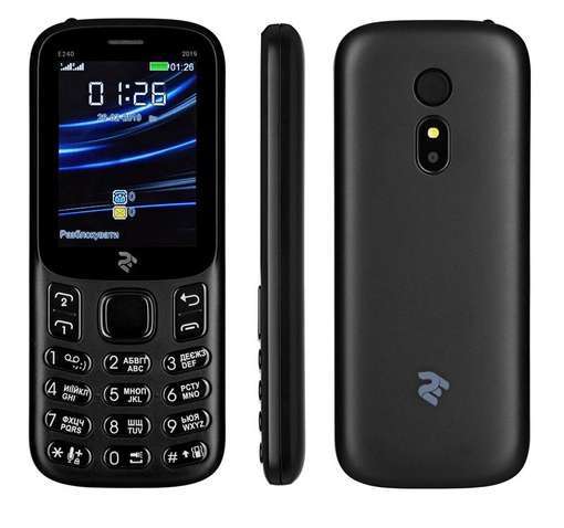 Мобільний телефон 2E E240 2019 DUALSIM Black 680576169990