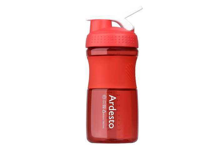 Пляшка для води Ardesto  600 мл, червона, тритан AR2202TR