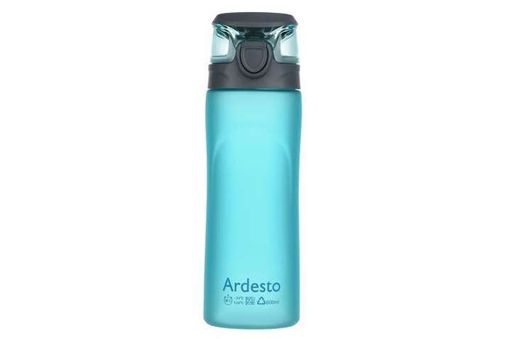 Пляшка для води Ardesto 600 мл, голуба, пластик AR2205PB