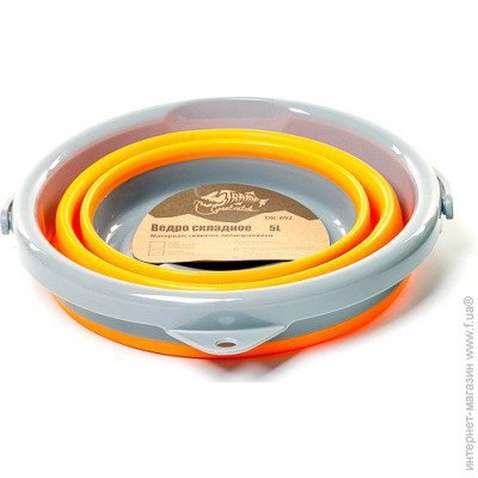 Відро складне Tramp 5L orange (TRC-092-orange)