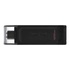 Флешка USB3.2 128GB Type-C Kingston DataTraveler 70 Black (DT70/128GB)
