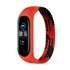 Ремінець BeCover Elastic Nylon Style для Xiaomi Mi Smart Band 5/Mi Smart Band 6 Size S Black/Red