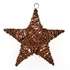 Ялинкова іграшка YES! Fun зірка ротангова коричнева, 15 см (973294)
