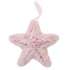 Ялинкова іграшка  YES! Fun зірка пухнаста рожева з декором, 16*16 см (973538)