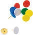 Кнопки  BUROMAX colorful, 100шт (BM.5176)