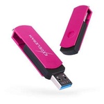 USB флеш накопичувач eXceleram 16GB P2 Series Rose/Black USB 3.1 Gen 1 (EXP2U3ROB16)