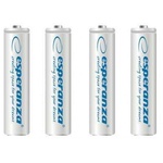 Акумулятор Esperanza AAA 1000mAh Ni-MH * 4 white (EZA102W)