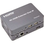 Адаптер HDMI 4K/30hz up to 150m via CAT5E/6 PowerPlant (CA912957)