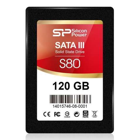 Накопичувач SSD 2.5" 120GB Silicon Power (SP120GBSS3S80S25)