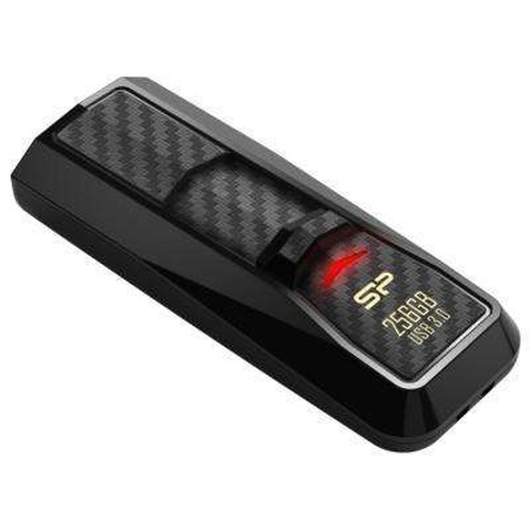 USB флеш накопичувач Silicon Power 256Gb Blaze B50 Black USB 3.0 (SP256GBUF3B50V1K)