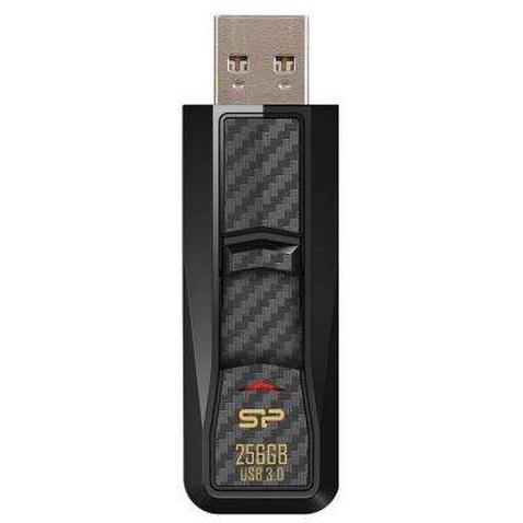 USB флеш накопичувач Silicon Power 256Gb Blaze B50 Black USB 3.0 (SP256GBUF3B50V1K)
