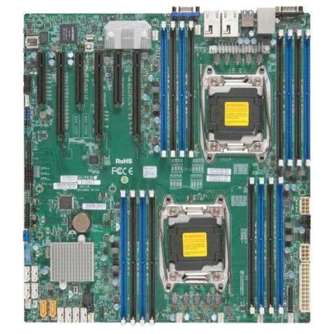 Серверна материнська плата Supermicro X10DRI-O