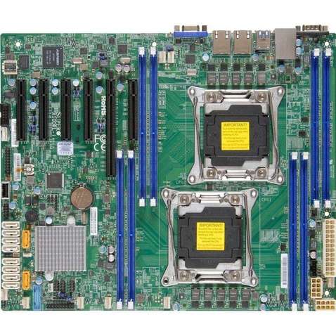 Серверна материнська плата Supermicro X10DRL-I-O