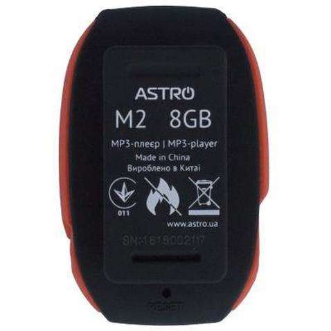 MP3 плеєр Astro M2 Black/Red