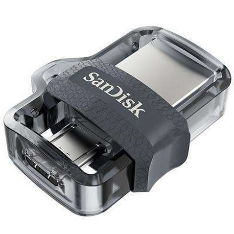 USB флеш накопичувач SanDisk 16GB Ultra Dual Black USB 3.0 OTG (SDDD3-016G-G46)