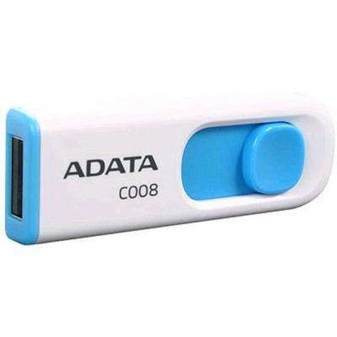 USB флеш накопичувач ADATA 32GB C008 White USB 2.0 (AC008-32G-RWE)