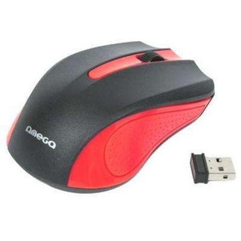 Мишка Omega Wireless OM-419 red (OM0419R)