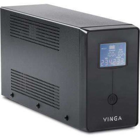 Пристрій безперебійного живлення Vinga LCD 1200VA metal case (VPC-1200M)