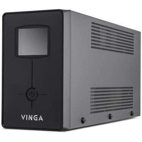 Пристрій безперебійного живлення Vinga LCD 1200VA metal case (VPC-1200M)